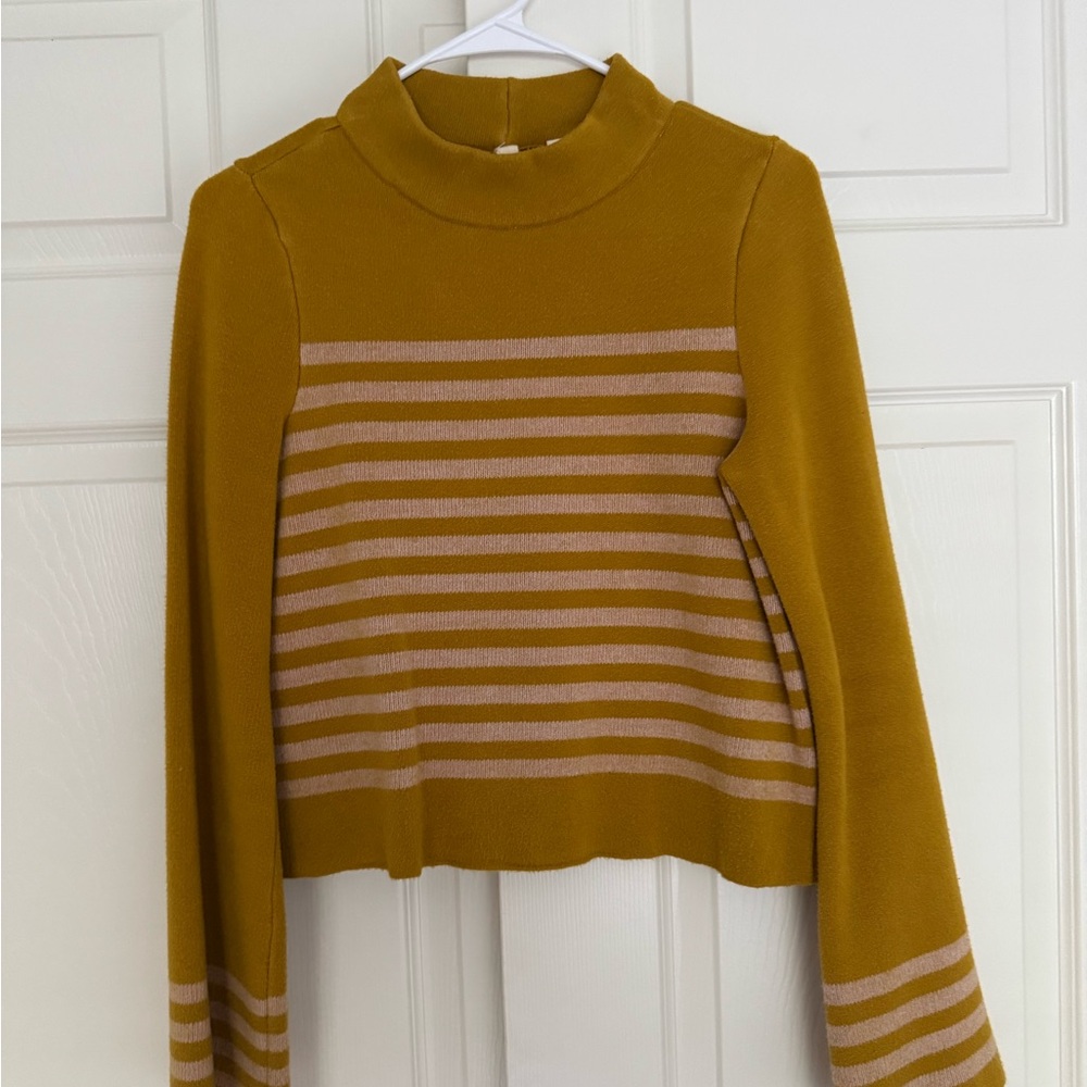 Anthropologie Moth Striped Sweater